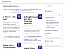 Tablet Screenshot of michaelmillward.co.uk